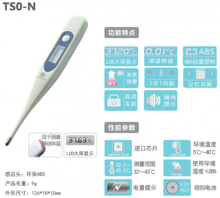 電子體溫計(jì)ts0-f2