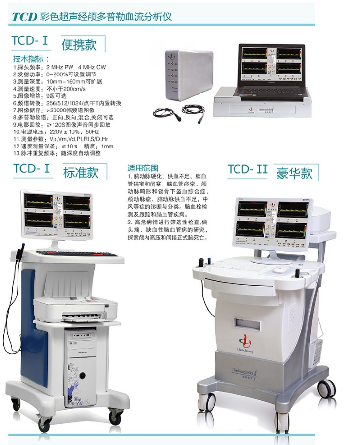 聯(lián)創(chuàng) TCD-I標準款 超聲經(jīng)顱多普勒血流分析儀1.png