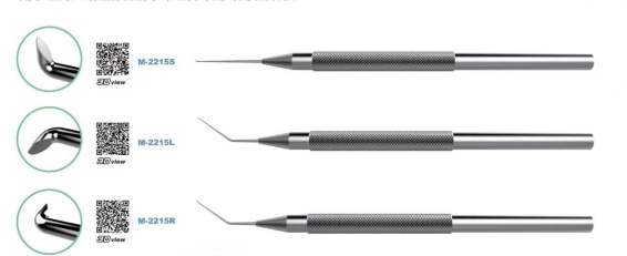 醫(yī)納密小梁切開器型號(hào)：m-2215/規(guī)格：m-2215l，m-2215r，m-2215s